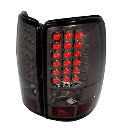 Overtime LED Tail Lights for 00 to 06 Chevrolet-GMC Denali-Tahoe- Smoke - 10 x 21 x 27 in. OV3198091